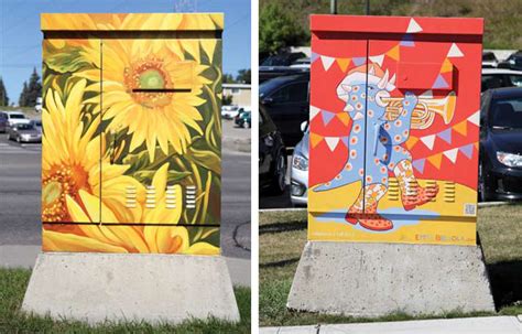 electrical box murals|please stop painting electrical boxes.